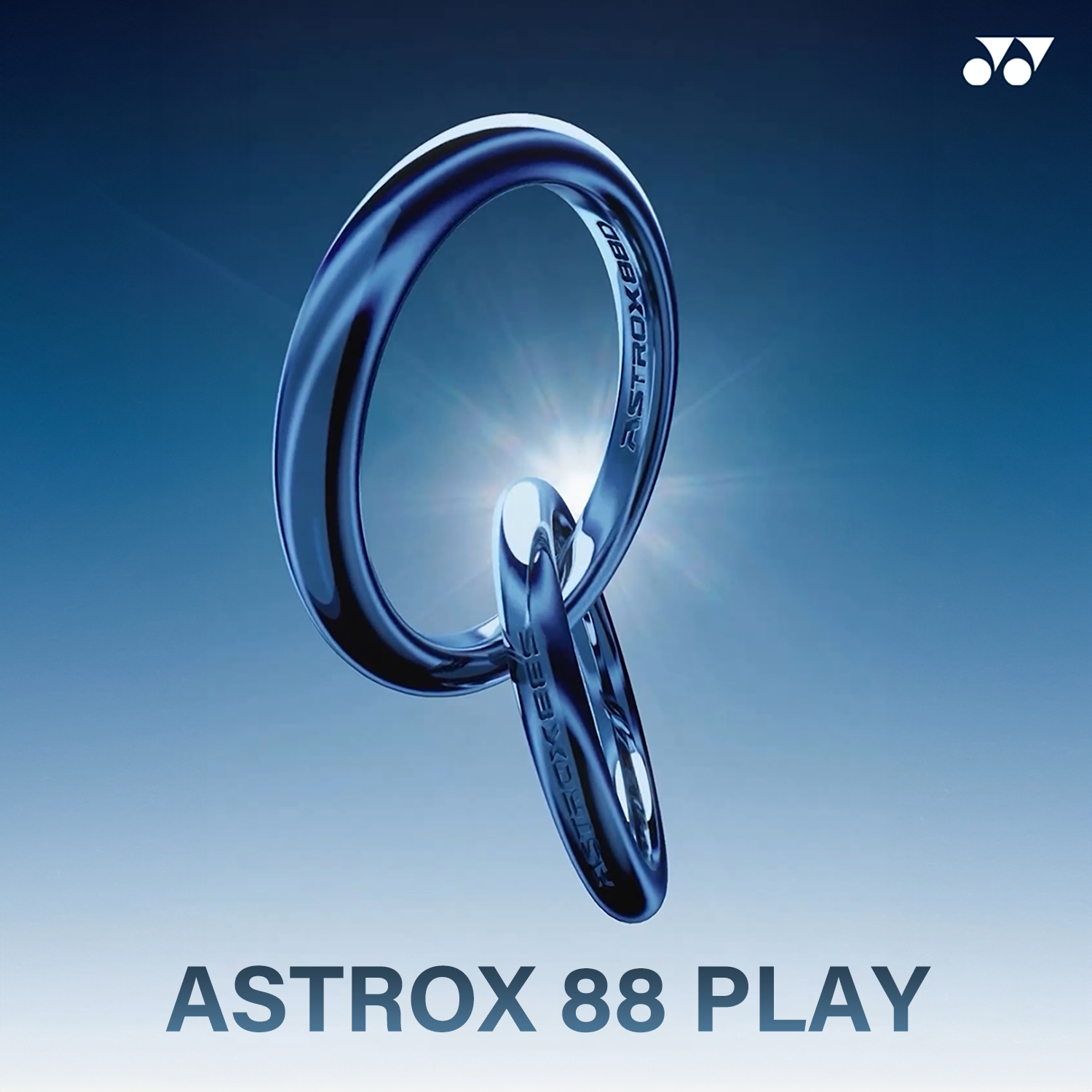 Yonex Astrox 88 Play Badminton Racket (Silver/Black) - Pre-Strung with High Performance for Competitive Play & Training | Perfect for Tournaments, Club Matches & Recreational Games