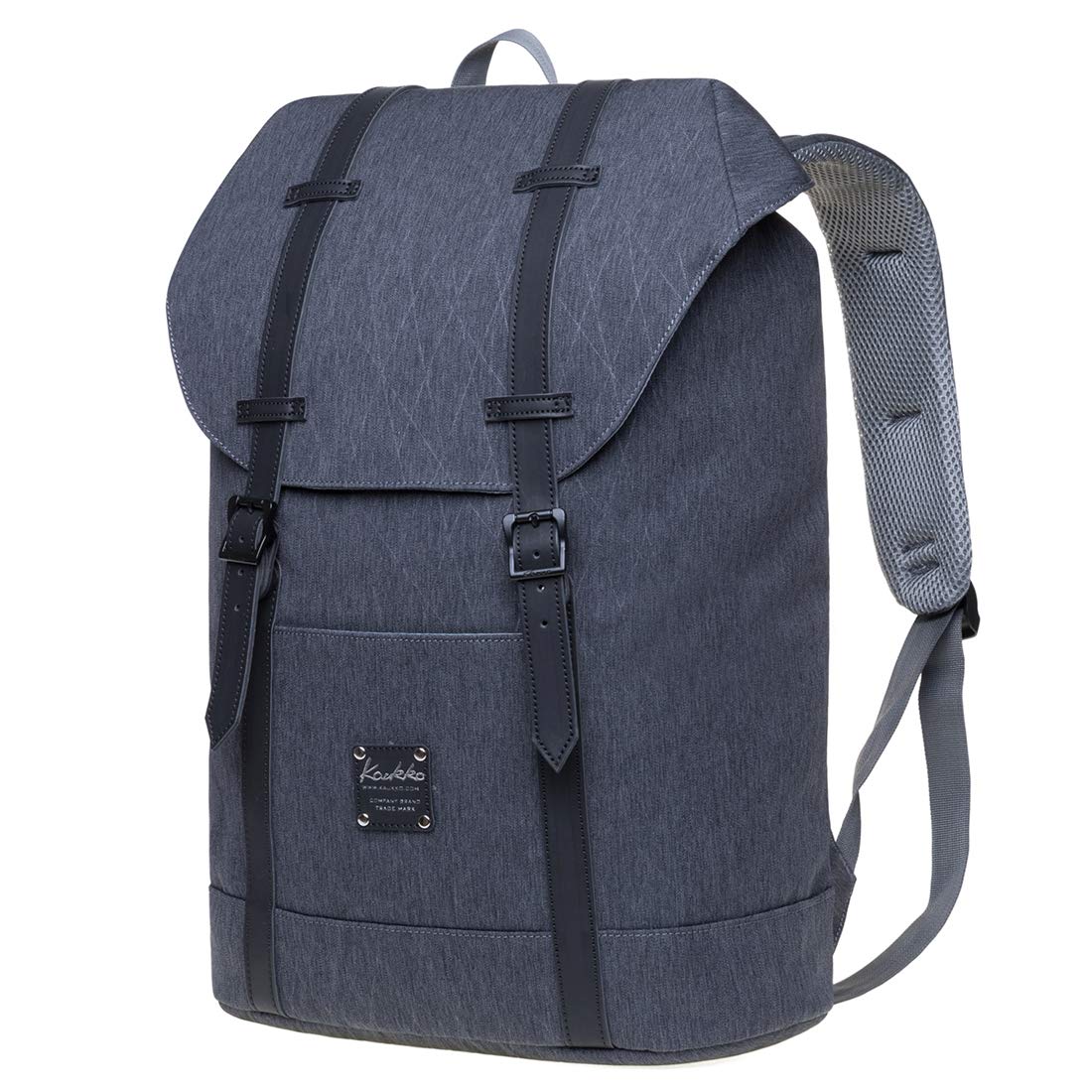 KAUKKO Lightweight Outdoor Daypack - Waterproof Travel Backpack with Laptop Compartment for 15