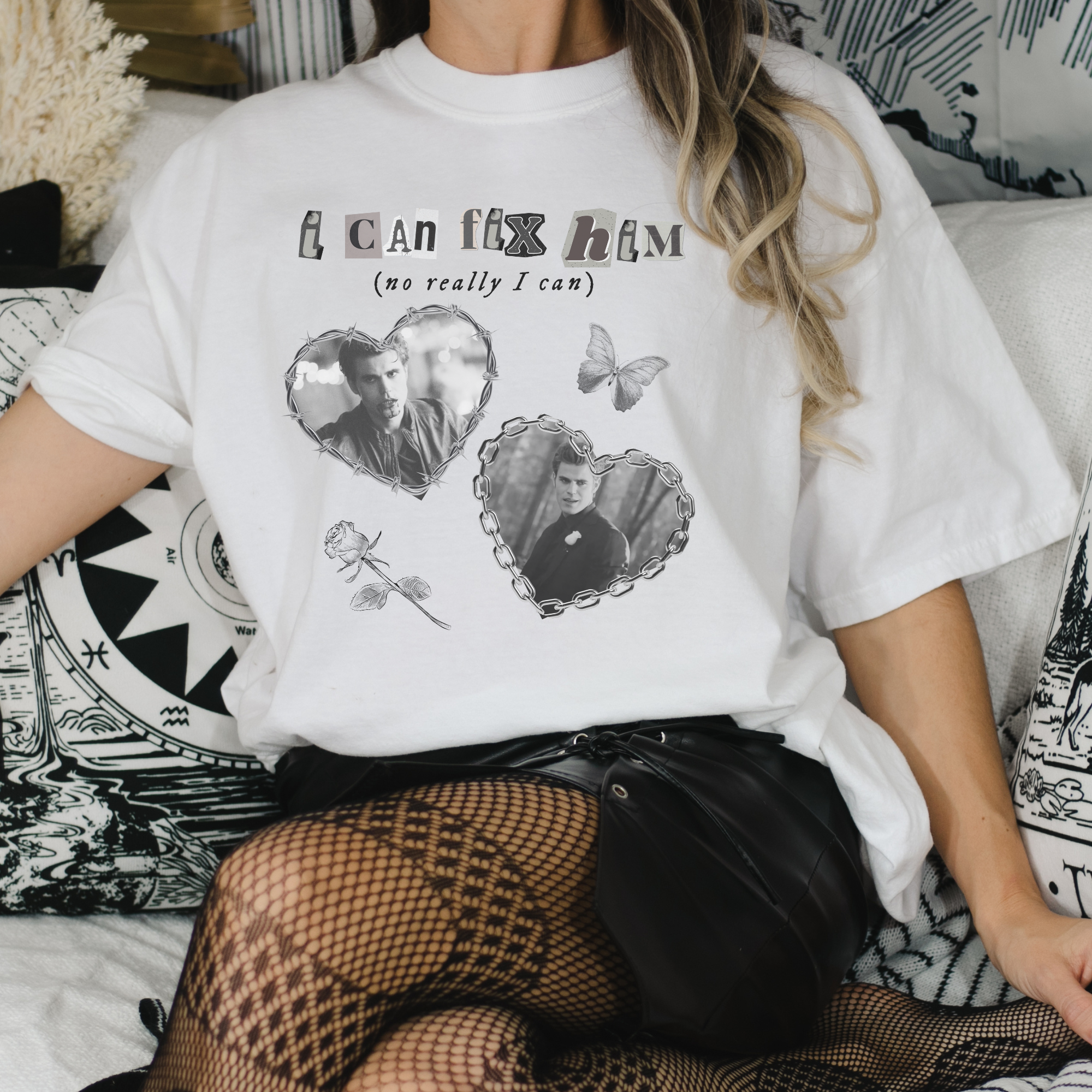 I Can Fix Him (Really I Can) Funny Sarcastic T-Shirt - Perfect for Gifts, Dating & Relationship Humor