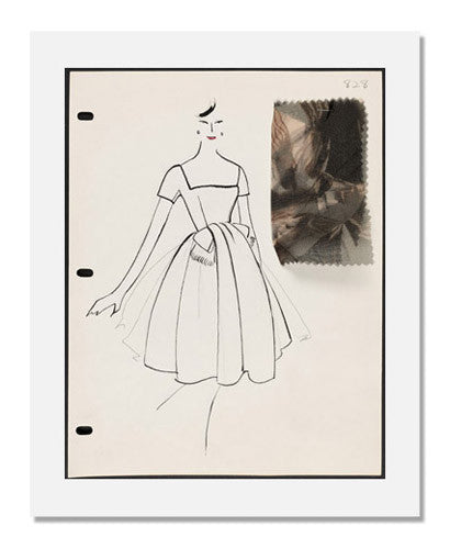 Arnold Scaasi Spring 1960 Sketch Book - Vintage Fashion Design Sketchbook for Artists, Designers & Collectors - Perfect for Fashion Illustration, Inspiration & Creative Projects