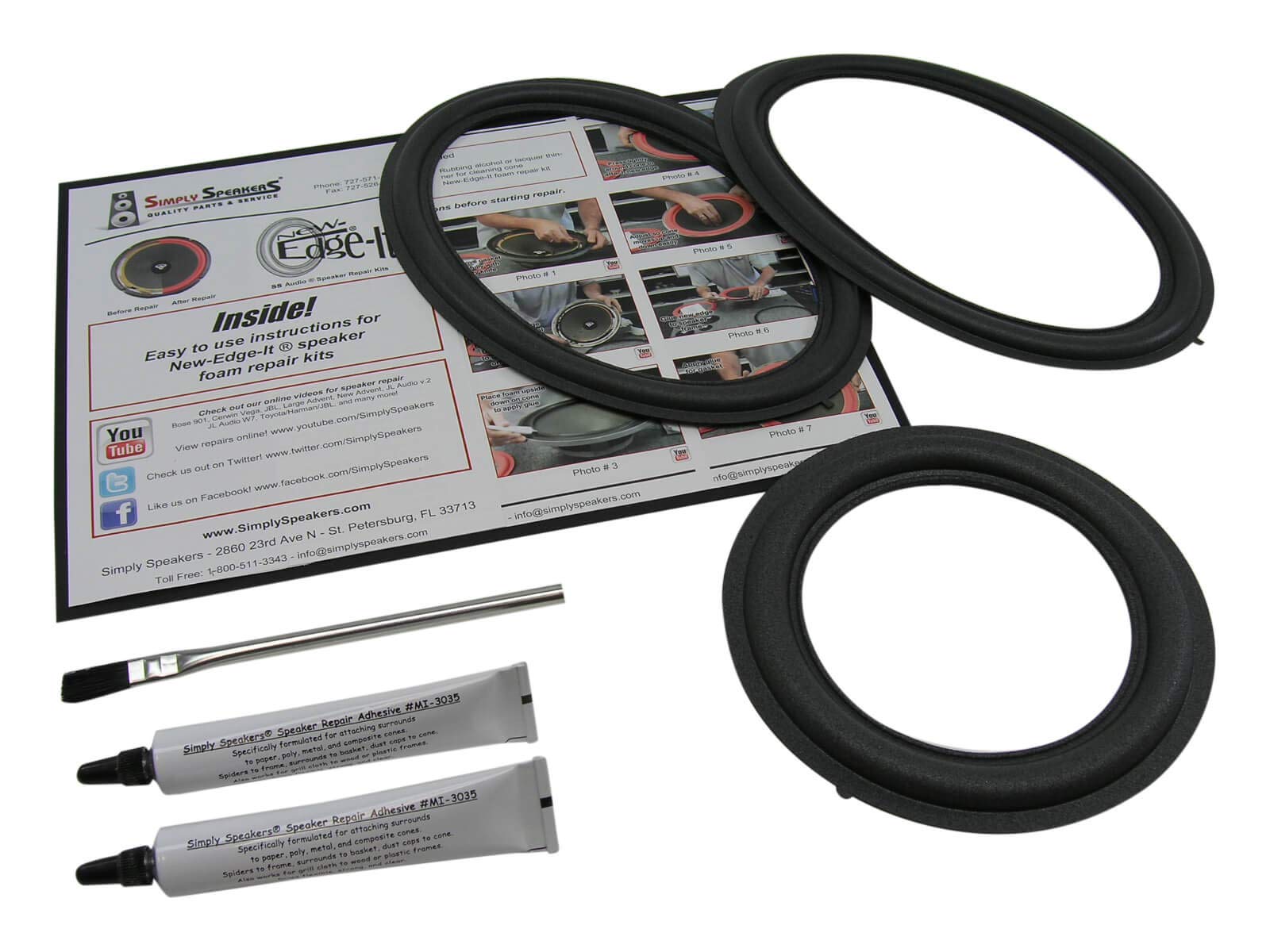 Simply Speakers Lexus GX470 Mark Levinson Speaker Repair Kit (2003-2009) - Complete System FSK-GX470 for Enhanced Car Audio Experience