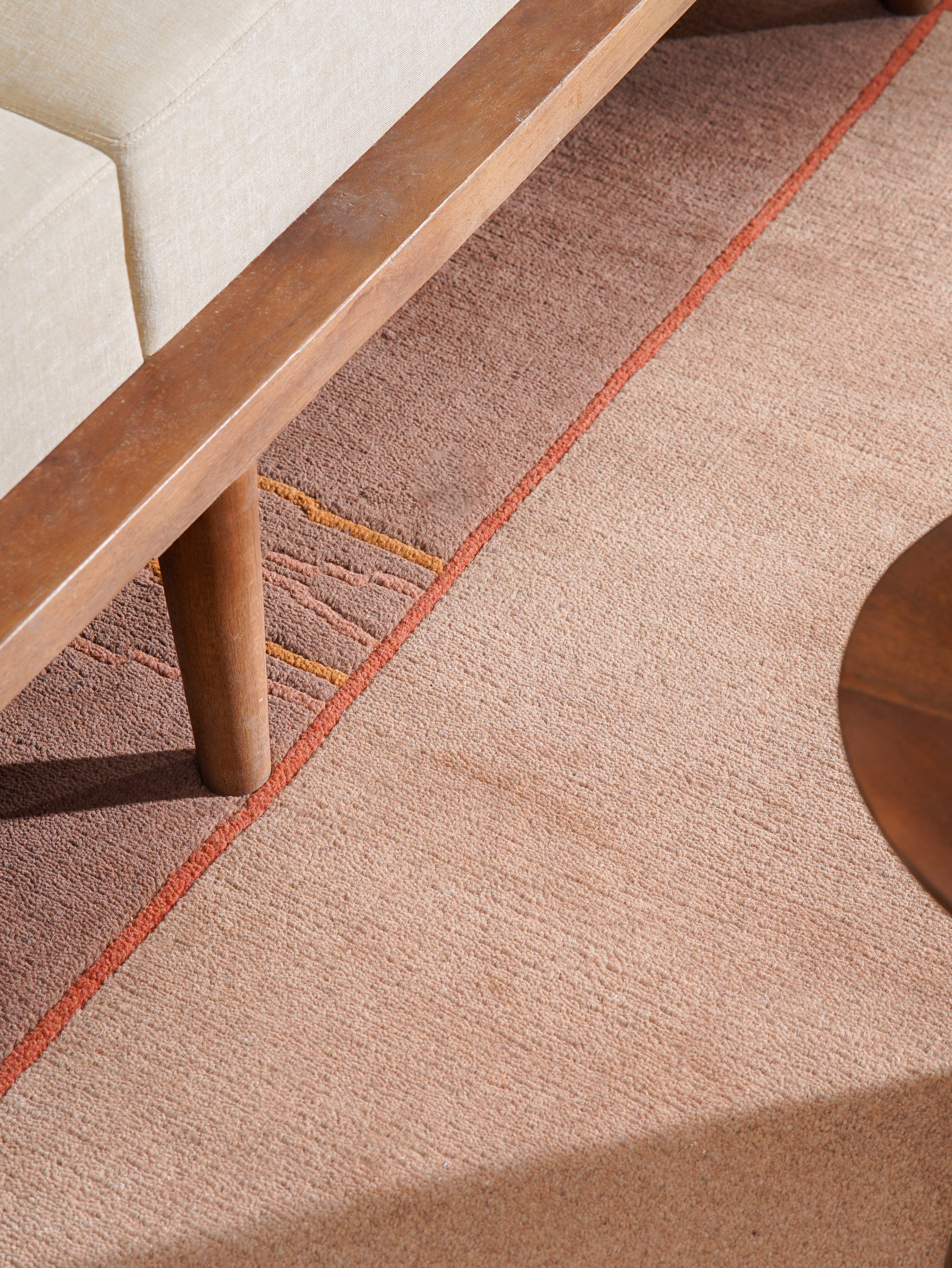 Hand Knotted Soliloquy Rug - Premium Wool Area Rug for Living Room, Bedroom & Dining Room - Elegant Home Decor & Cozy Floor Covering