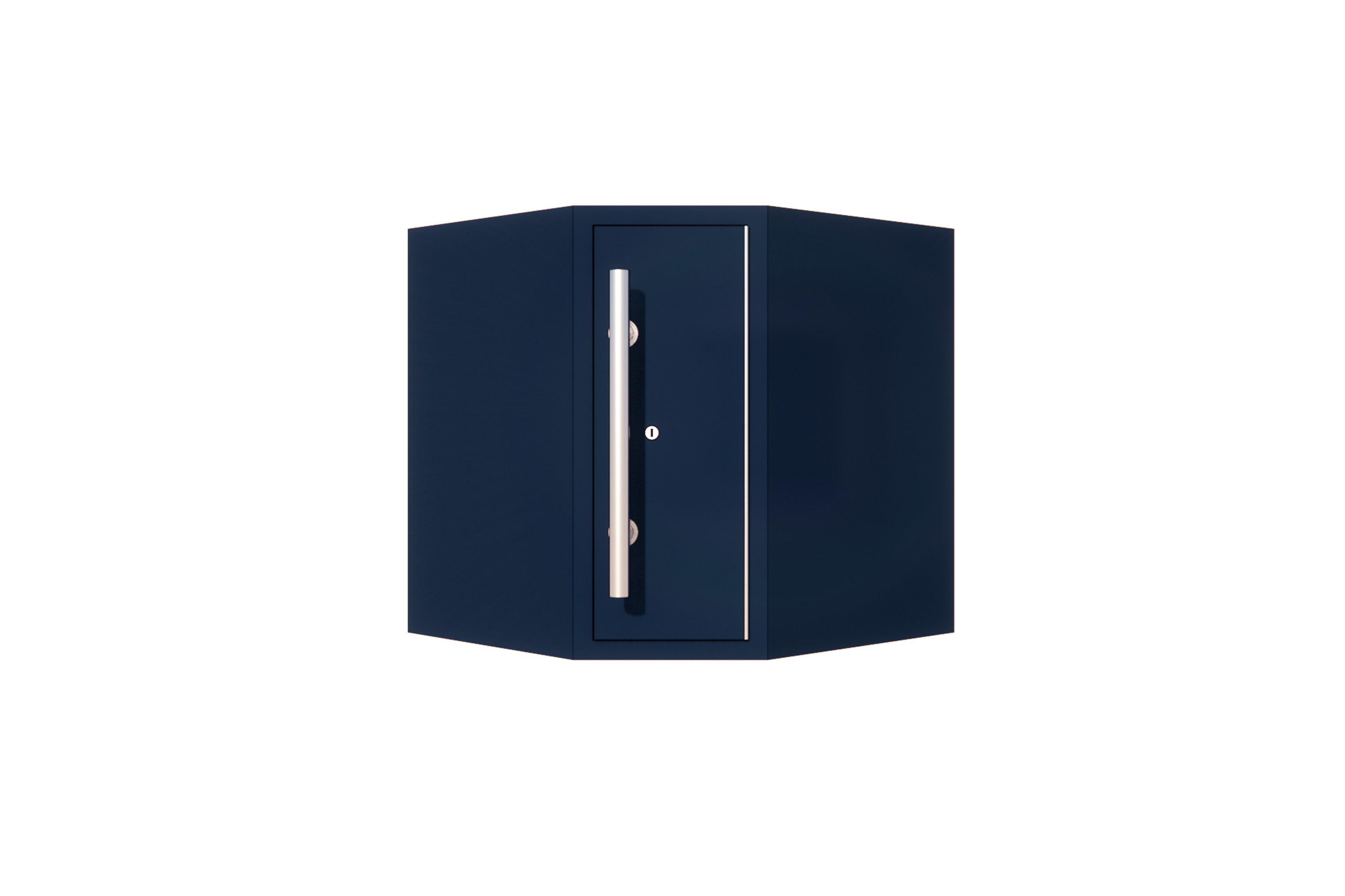ProSlat LUX Corner Wall Mount Cabinet - Premium Storage Solution for Garage, Kitchen & Bathroom Organization - Perfect for Small Spaces & Home Decor