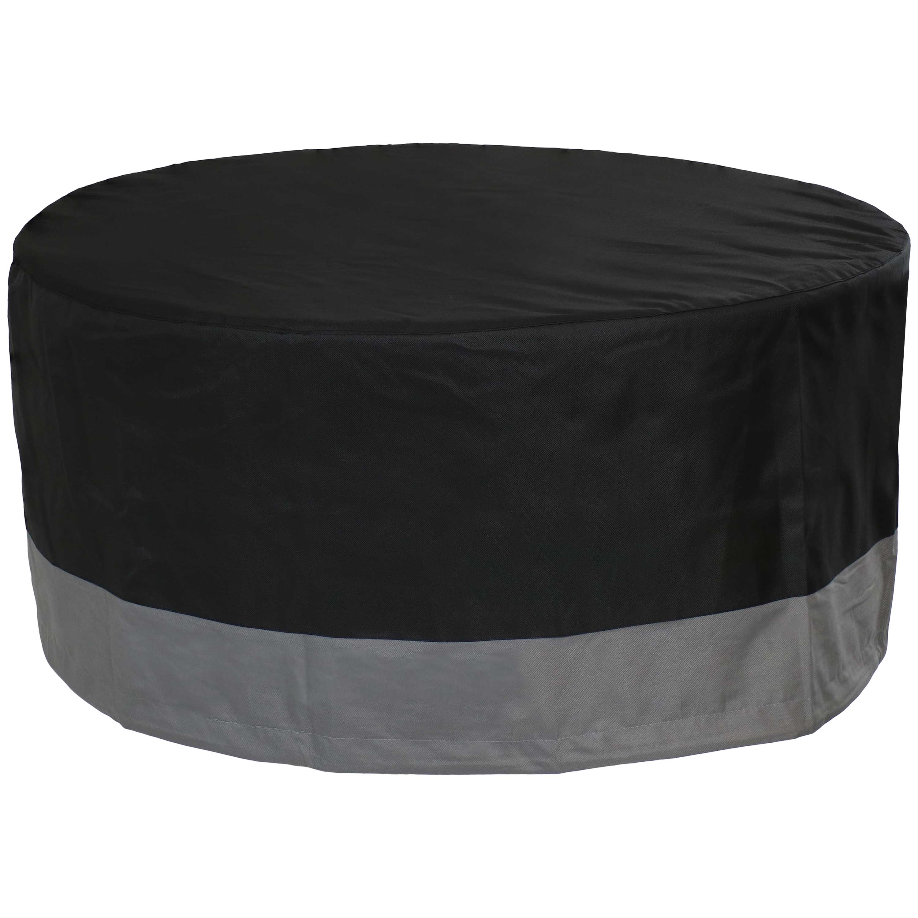Sunnydaze Round Fire Pit Cover - UV Resistant Waterproof Outdoor Patio Furniture Protector for All Weather Use