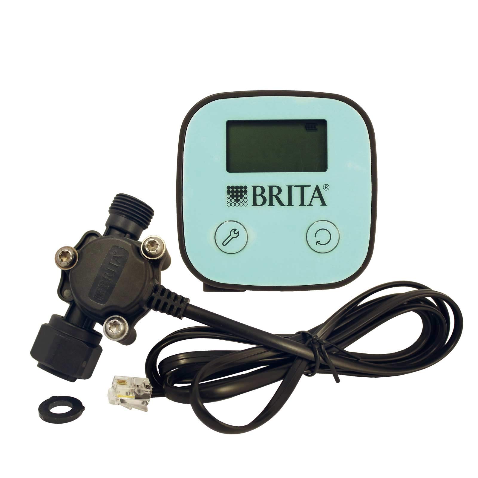BRITA FLOWMETER 10-100A - Pressure Measurement Device for Water Flow Monitoring | Industrial & Home Plumbing Use