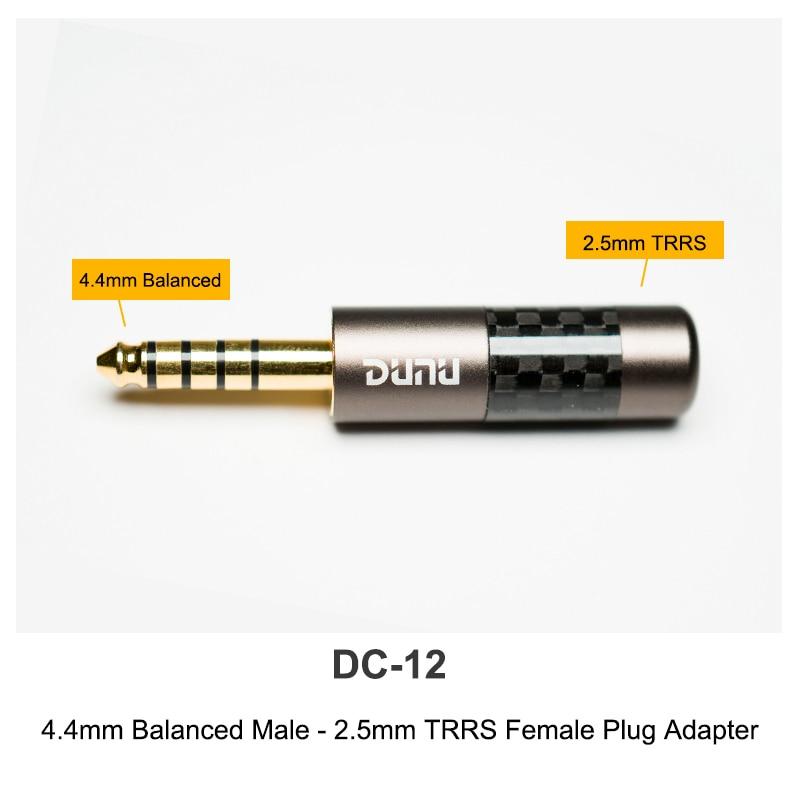 DUNU DC11 DC12 DC16 2.5mm to 3.5mm Female Audio Adapter - Perfect for Headphones, Earphones & Hi-Fi Audio Systems