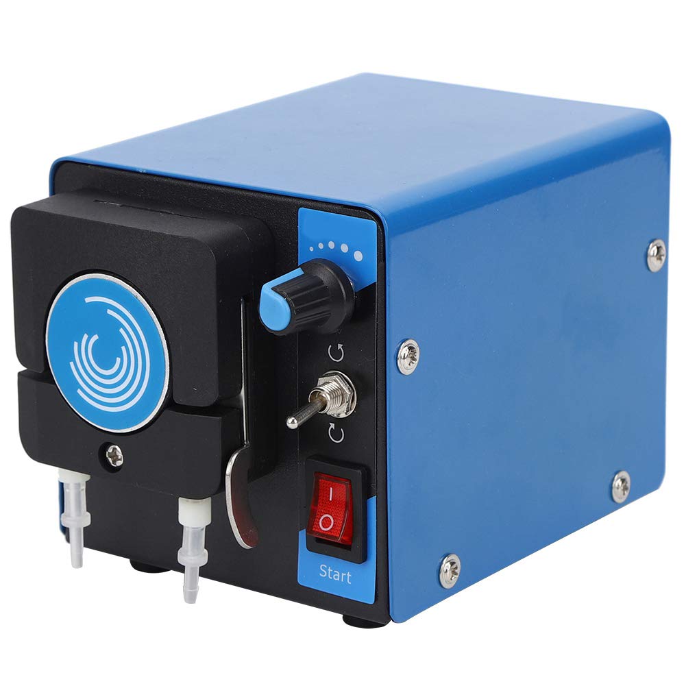Stepper Motor Peristaltic Pump with US Plug - High Precision Hose Pump for Detergent Delivery in Washing Machines | Ideal for Home Laundry, Industrial Cleaning & Laboratory Applications
