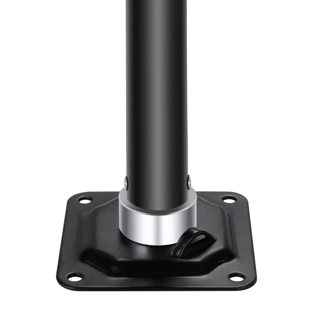 Adjustable Ceiling & Wall Mounted Extension Boom Arm Bracket (15-24 inches) for Studio Lighting - Perfect for Photography, Videography & Live Streaming Setups