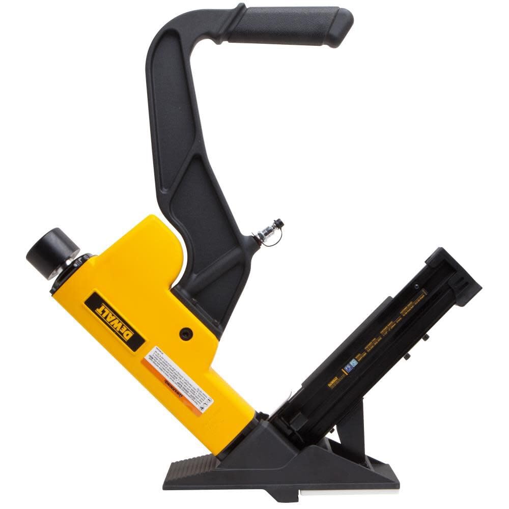 DEWALT DWFP12569 2-in-1 Flooring Stapler and Nailer - Heavy Duty Hardwood Floor Installation Tool for Professional Carpenters & DIY Projects - Perfect for Hardwood, Laminate, and Engineered Wood Flooring Installation