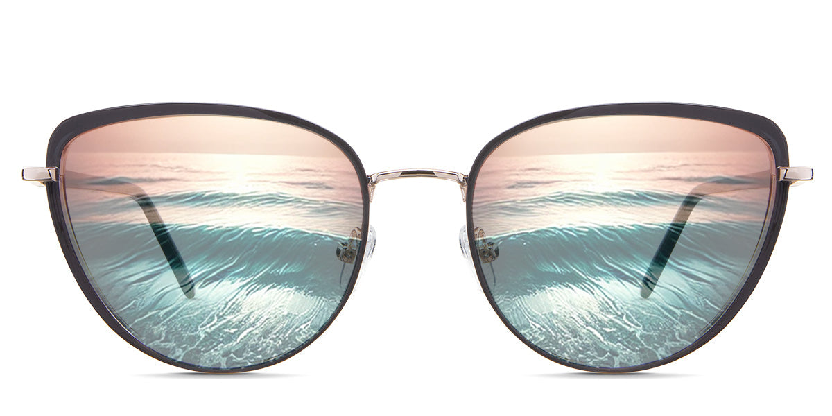 Trinity Women's Prescription Tinted Sunglasses - UV Protection, Polarized Lenses for Driving, Outdoor & Fashion Use