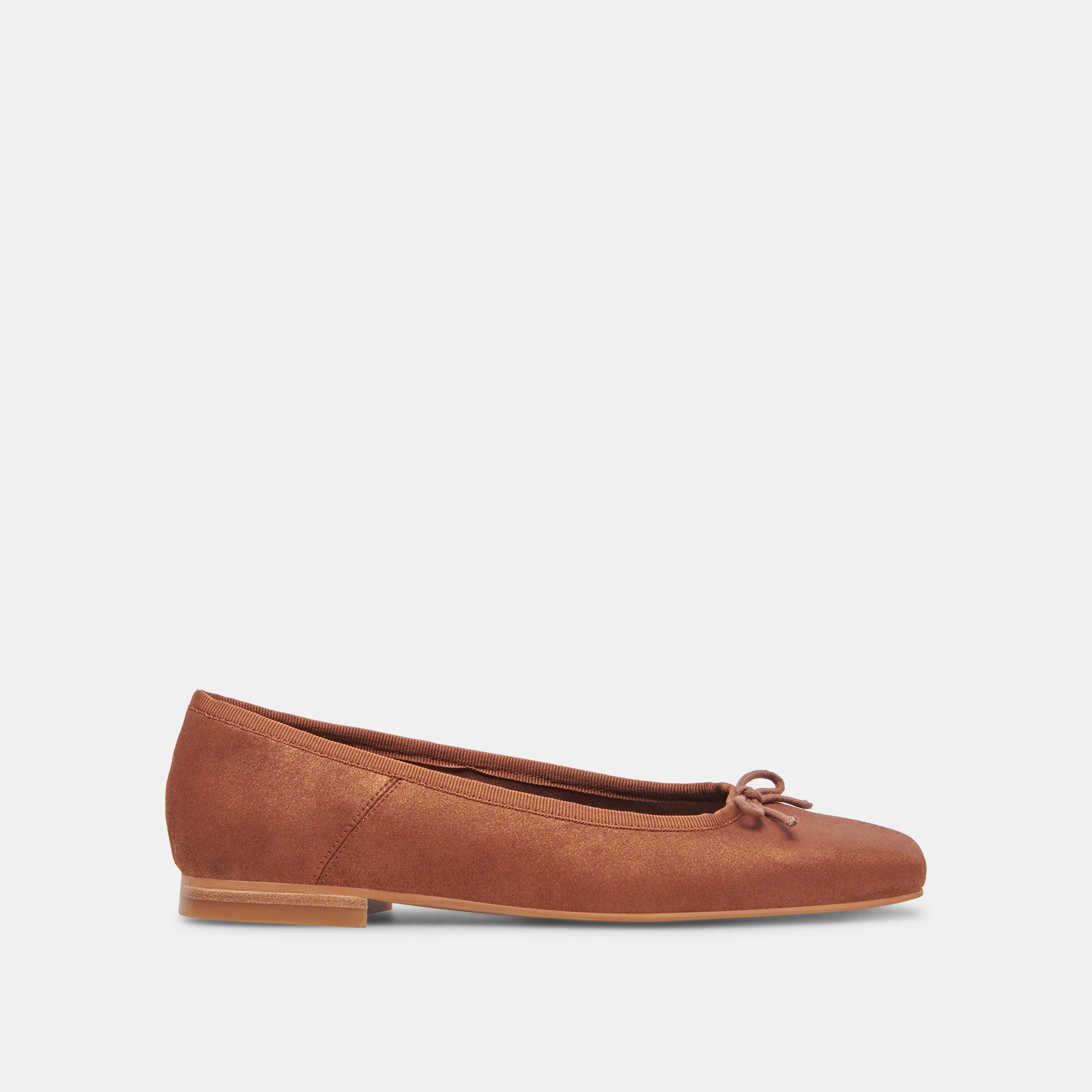 COPPER METALLIC SUEDE