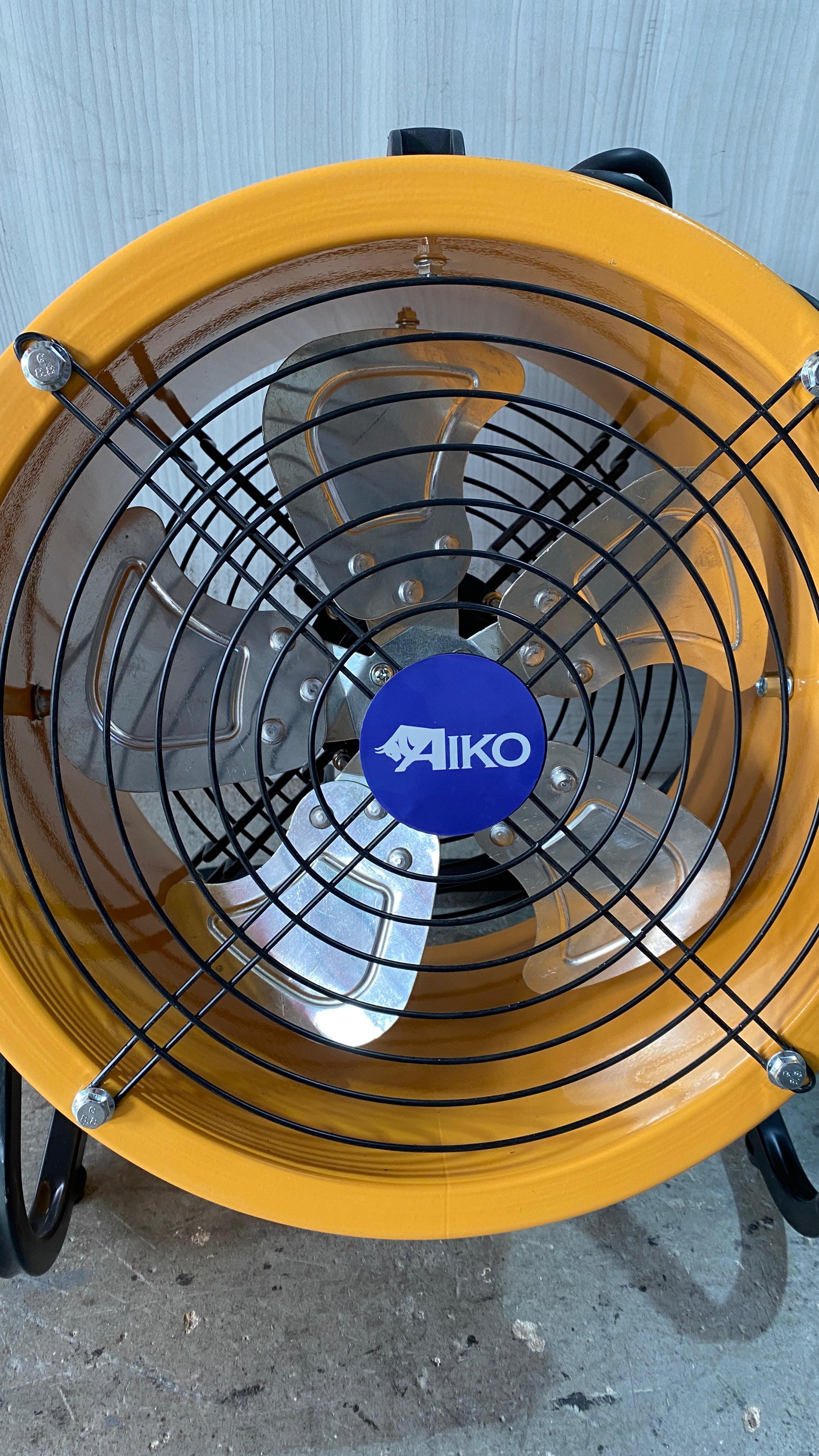 Aiko 12-Inch Metal Blade Blower - High Power BLR LG PD300 Model for Lawn Care, Leaf & Debris Clearing - Perfect for Yard Maintenance, Landscaping & Outdoor Cleaning