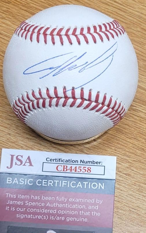 Authentic Autographed Jackson Holliday MLB Baseball - JSA Certified | Collectible Memorabilia for Fans & Sports Enthusiasts