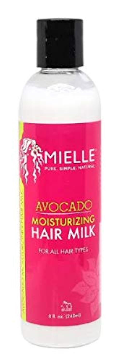 Mielle Moisturizing Avocado Hair Milk for All Hair Types - Deep Hydration & Nourishment - Pack of 3 - Perfect for Dry, Damaged & Curly Hair Care Routine