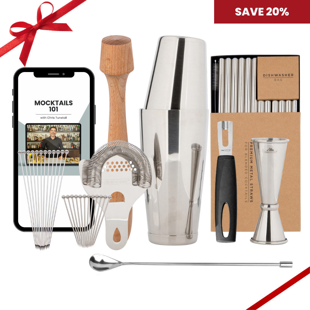 Premium Mocktail Mixer Bundle - Non-Alcoholic Cocktail Kit for Refreshing Drinks | Perfect for Parties, BBQs & Healthy Lifestyle