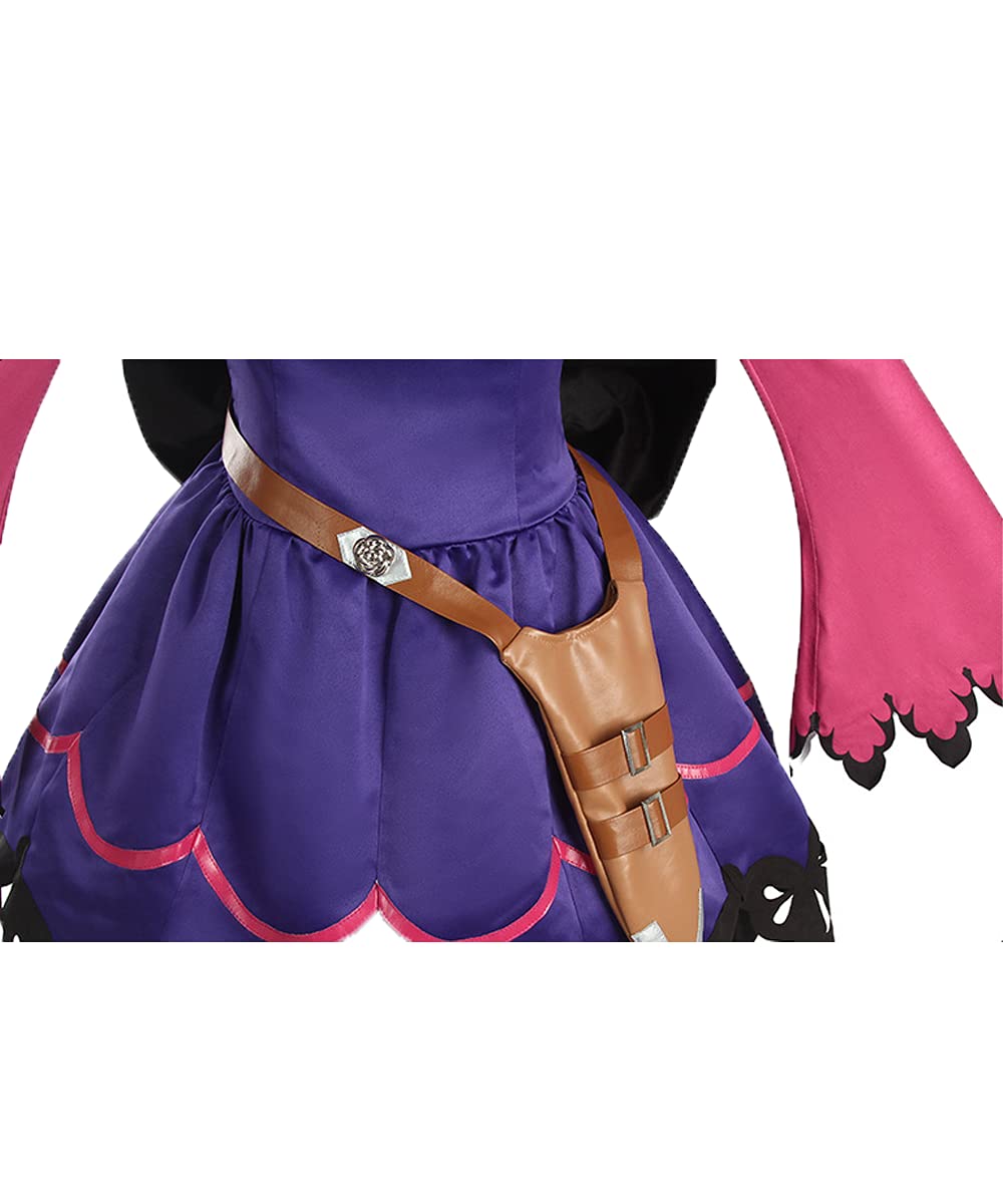 Anime Women's Dress Cosplay Costume - Rice Shower Outfit for Carnival, Halloween Party & Role Play | Cute Japanese Style Cosplay Dress for Anime Fans & Convention Events