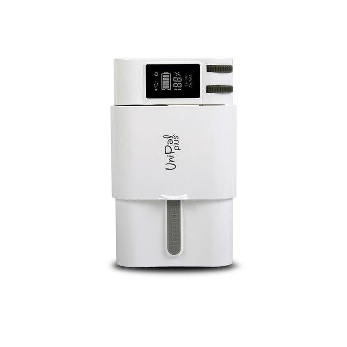 Hahnel Unipal Plus Universal Battery Charger for AA AAA C D 9V NiMH NiCd - Perfect for Cameras, Flashlights, and Electronics