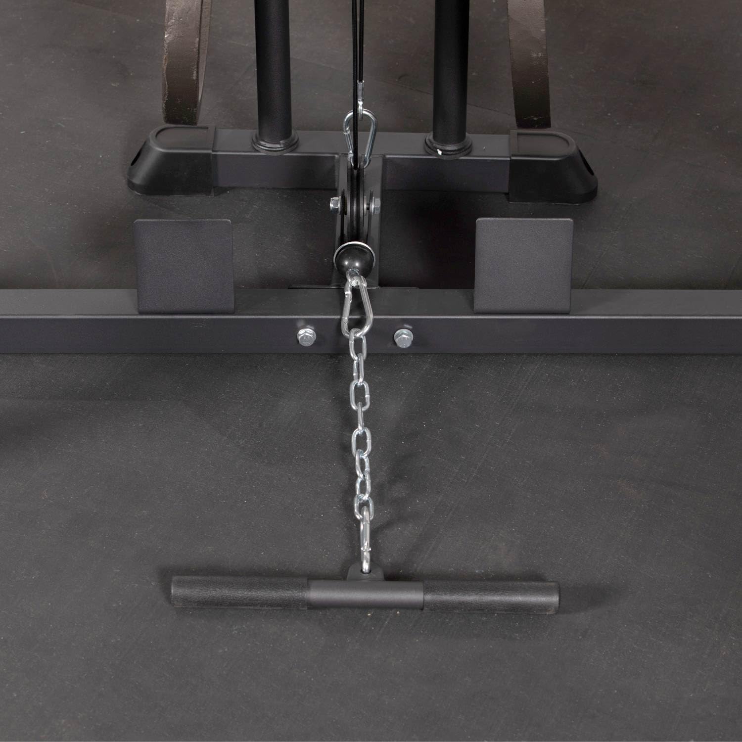 Titan Fitness T-2 Series LAT Tower Power Rack Attachment - 83 Inch Height for Strength Training & Home Gym Workouts - Perfect for Pull-ups, Lat Pulldowns & Cable Exercises