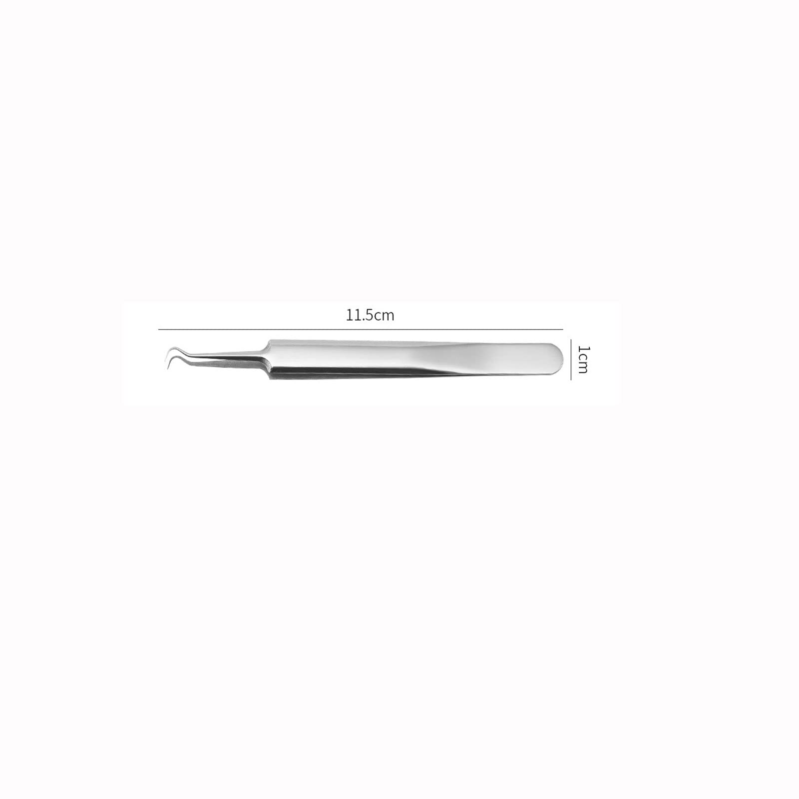 Professional Anti-Static Hair Removal Tweezers - Precision Curved & Straight Eyelash Extension Tweezers for Eyebrow Shaping, Lash Application & Makeup - Perfect for Salon, Home Use & Professional Beauty Kits