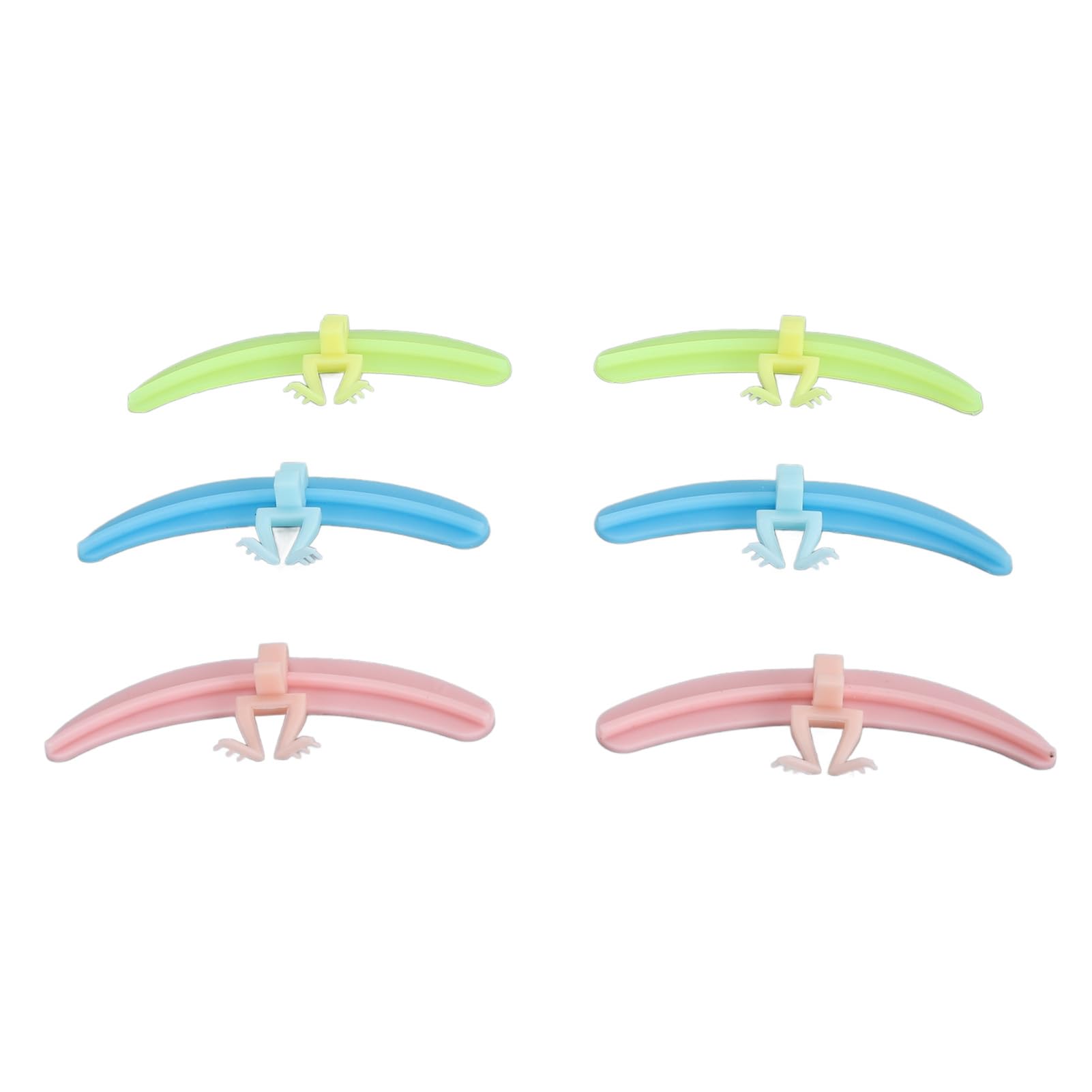 Professional Silicone Eyelash Separator Pads - 3 Colors for Lash Extensions & Makeup Application | Perfect for Salon, Home Use & DIY Beauty