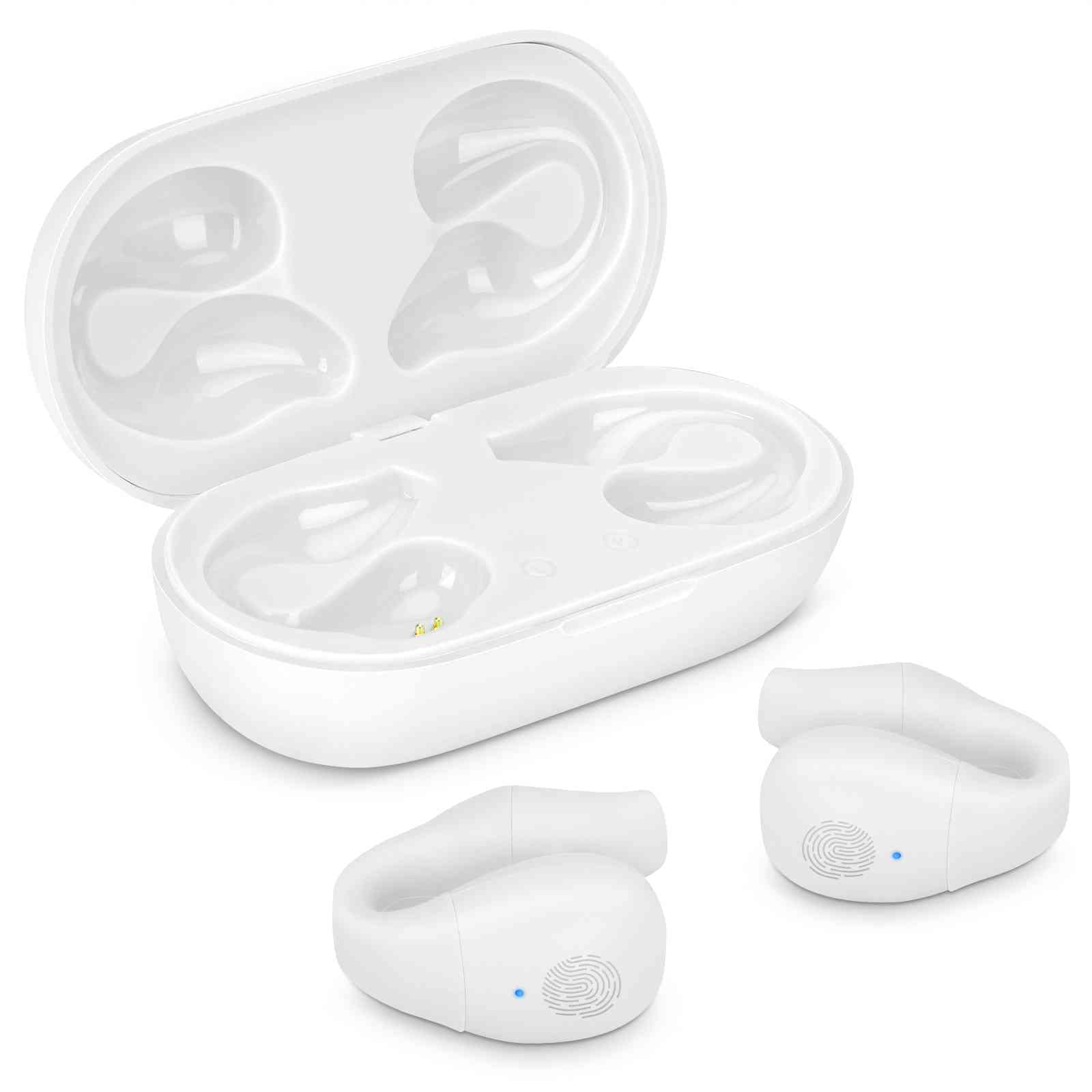UrbanX UX3 True Wireless Earbuds - Bluetooth 5.0 Headphones with Touch Control, Charging Case & Built-in Mic | Premium Deep Bass Stereo Sound | Compatible with LG Velvet 5G UW & All Bluetooth Devices | Perfect for Gym, Running, Commuting & Work Calls - Black