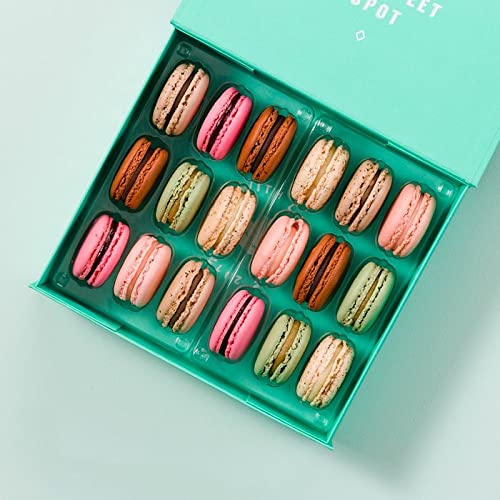 Woops! Premium French Macaron Gift Box - 36 Classic Assorted Flavors | Gourmet Desserts & Pastries | Perfect for Corporate Gifts, Weddings & Special Occasions | Elegant Personalized Gift Idea for Holidays & Celebrations