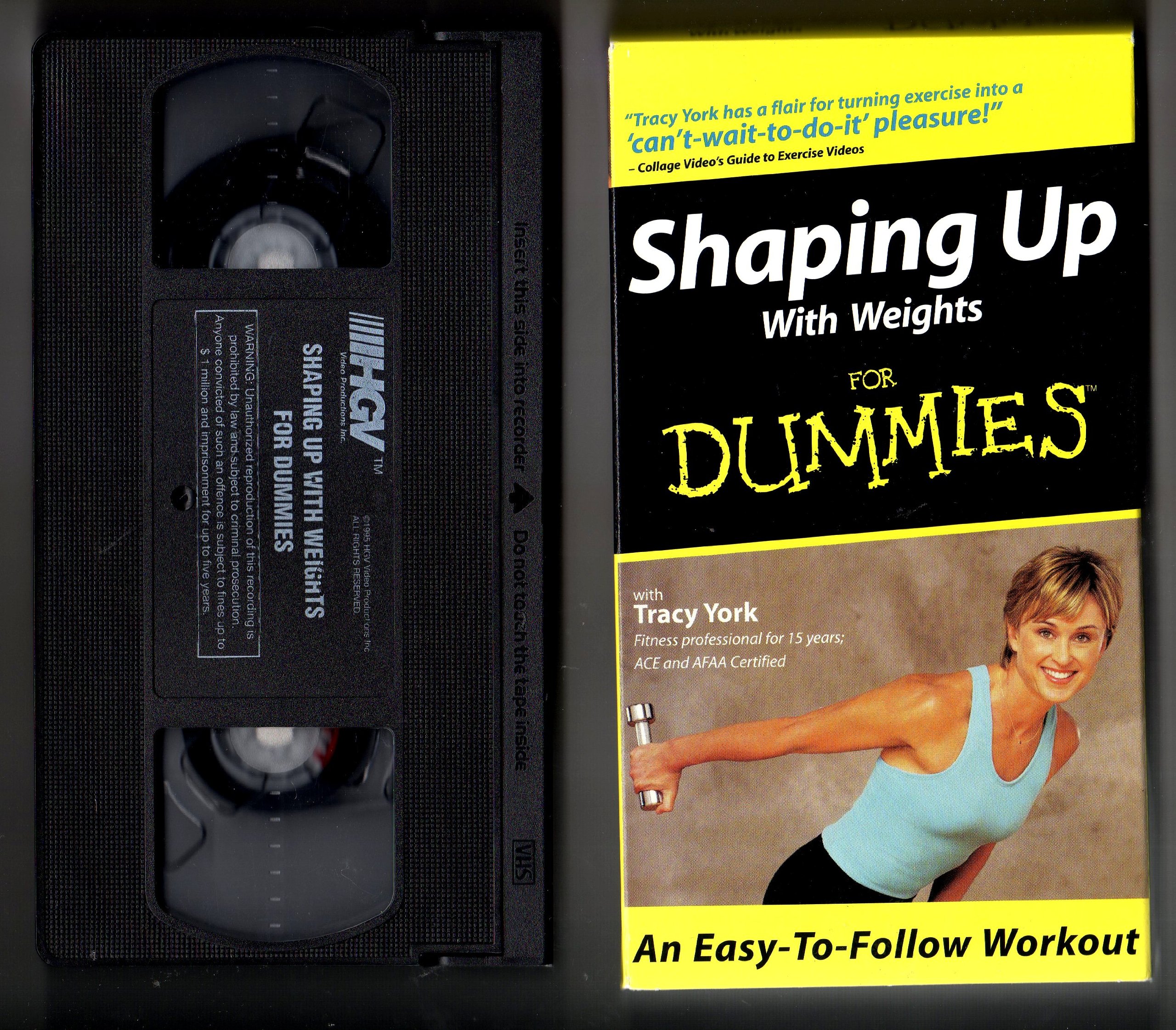 Shaping Up With Weights for Beginners - Complete Home Workout Guide [VHS] | Perfect for Home Fitness, Strength Training & Weight Loss