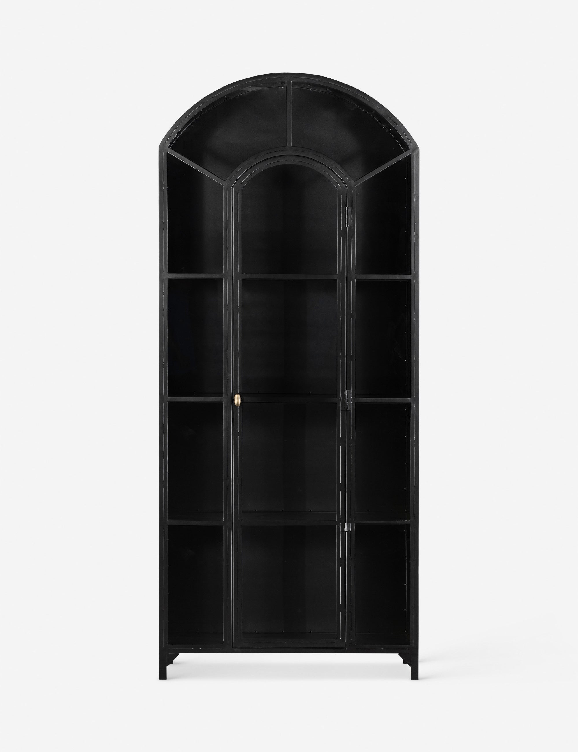 Elegant Cressida Glass Curio Cabinet with LED Lights - Display & Protect Your Collectibles, China, Antiques & Home Decor - Perfect for Living Room, Dining Room & Office