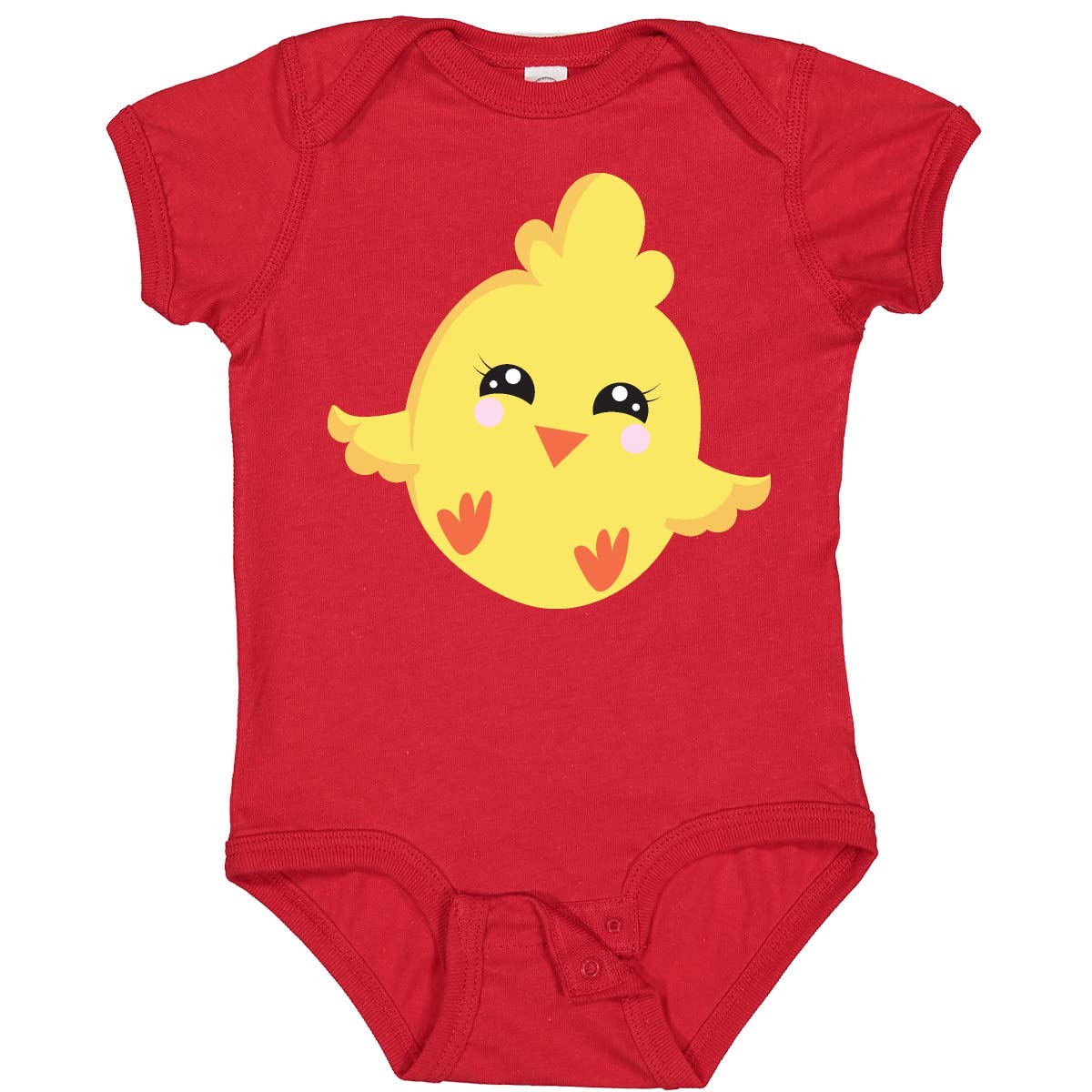 Inktastic Cute Chicken Baby Bodysuit - Adorable Little Chick Design for Newborns & Infants - Perfect for Baby Showers, First Birthdays & Photo Shoots