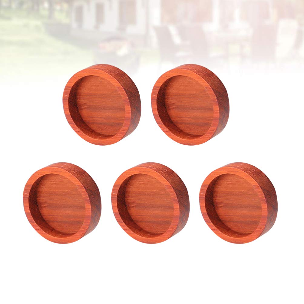 5pcs Wood Frame Epoxy Jewelry Molds for Necklace Pendants - DIY Resin Crafting, Handmade Jewelry Making, Gift Making Supplies