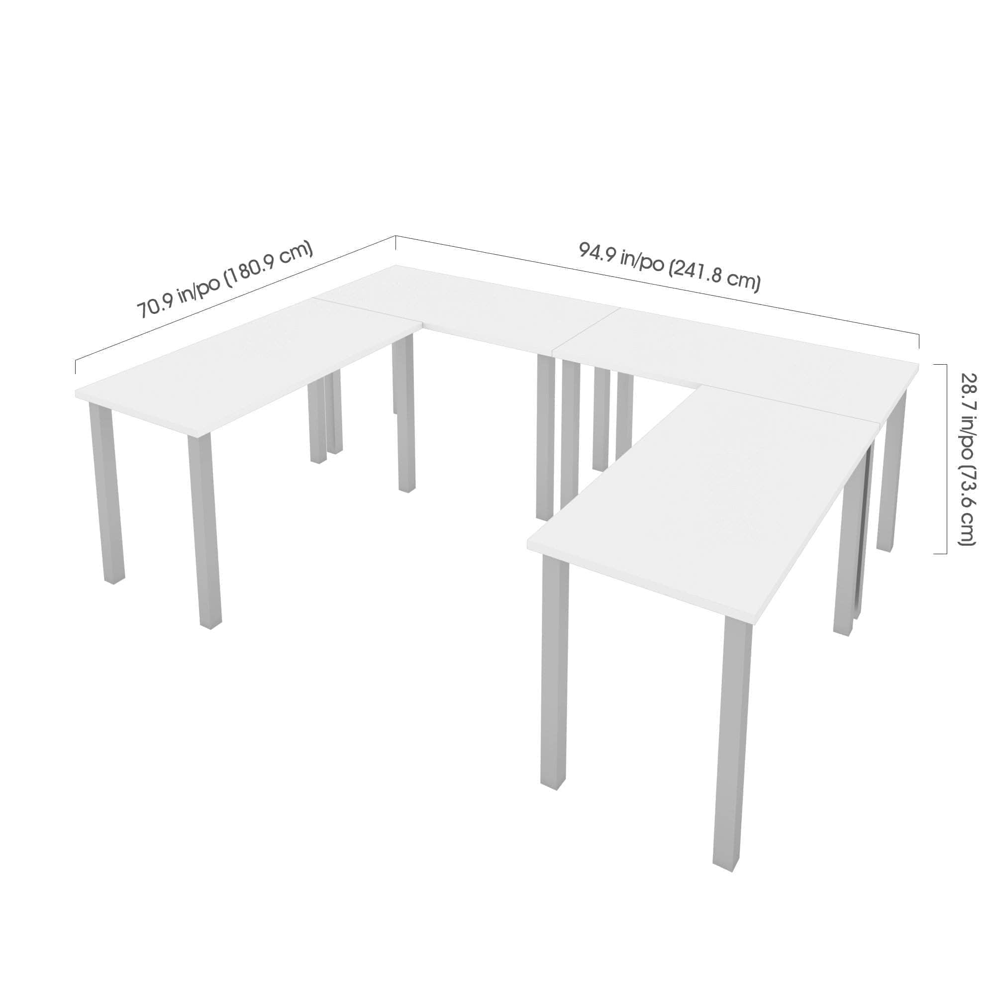 Universal 4-Piece Table Desk Set - 24