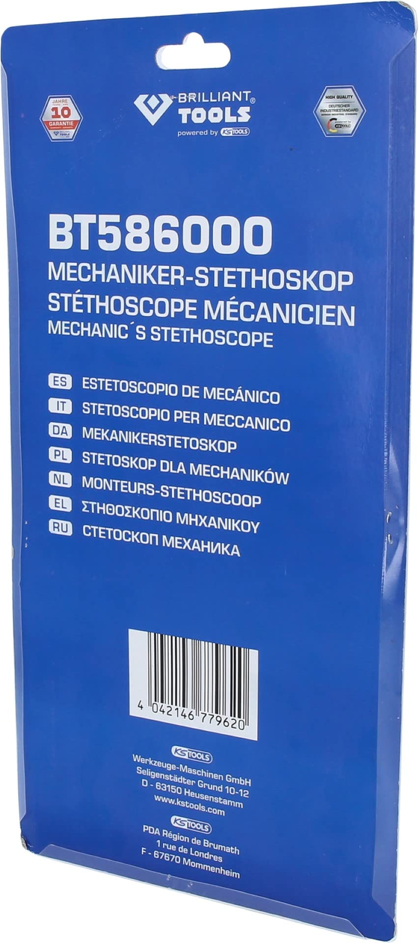 BT586000 Mechanic Stethoscope - BRILLIANT TOOLS for Engine Diagnostics
