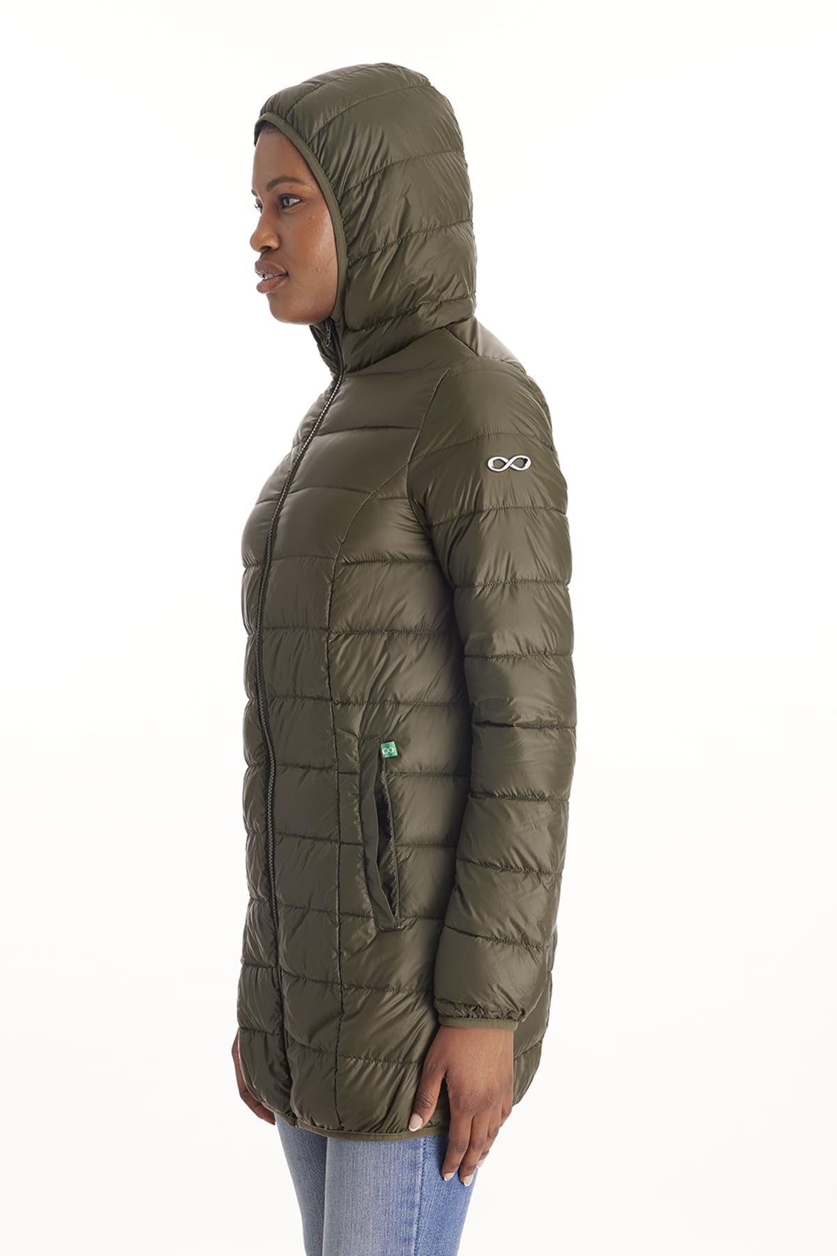 Ashley 3-in-1 Down Maternity Jacket with Patented Maternity Panel - Warm Winter Coat for Pregnant Women | Perfect for Outdoor Activities & Cold Weather