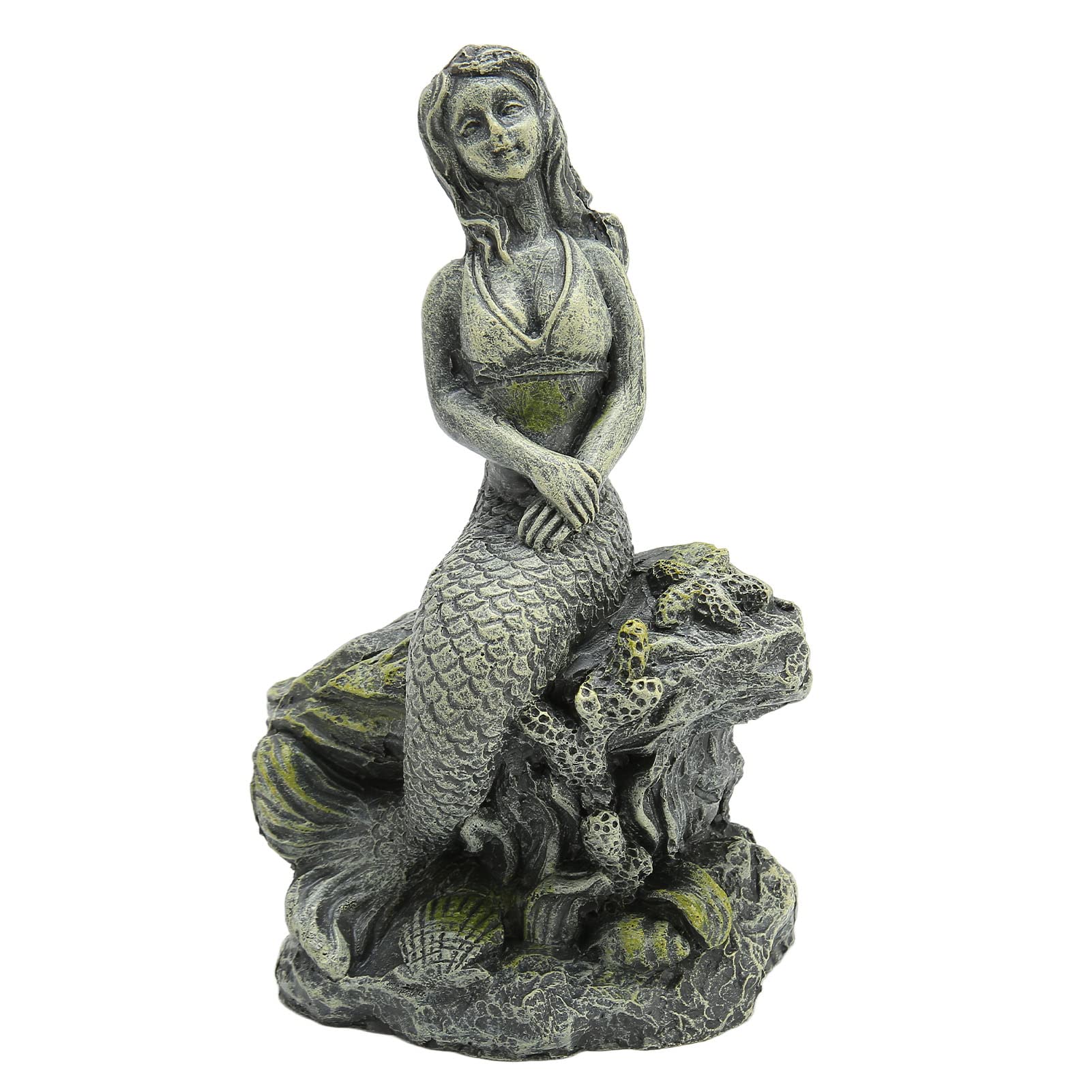 Fish Decorations for Aquarium - Beautiful Resin Fish Statue for Home & Office Decor | Perfect for Fish Tanks, Terrariums & Aquatic Displays