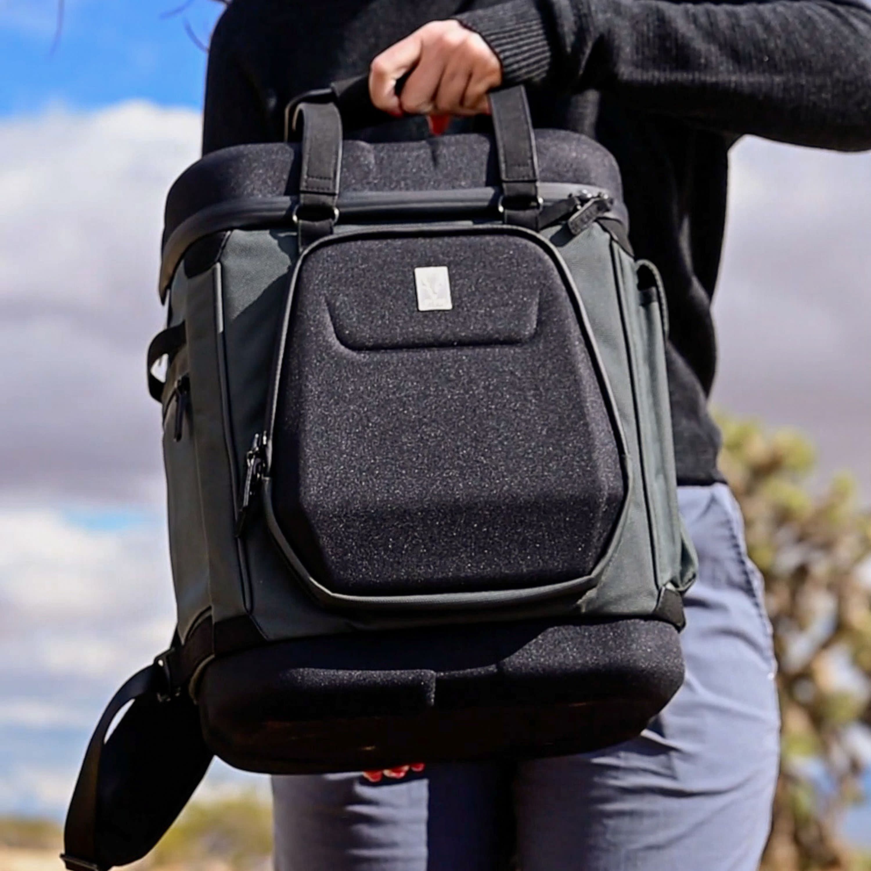 Roanoke Insulating Backpack - Black | Thermal Lunch Cooler for Work, School & Outdoor Adventures | Perfect for Hiking, Picnics & Commuting