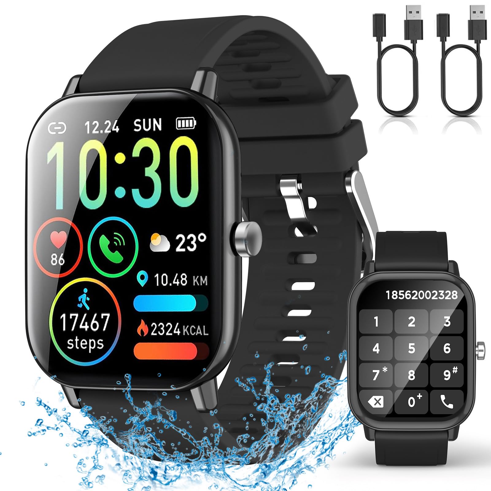 Smart Blood Pressure Watch for Men - 2.01