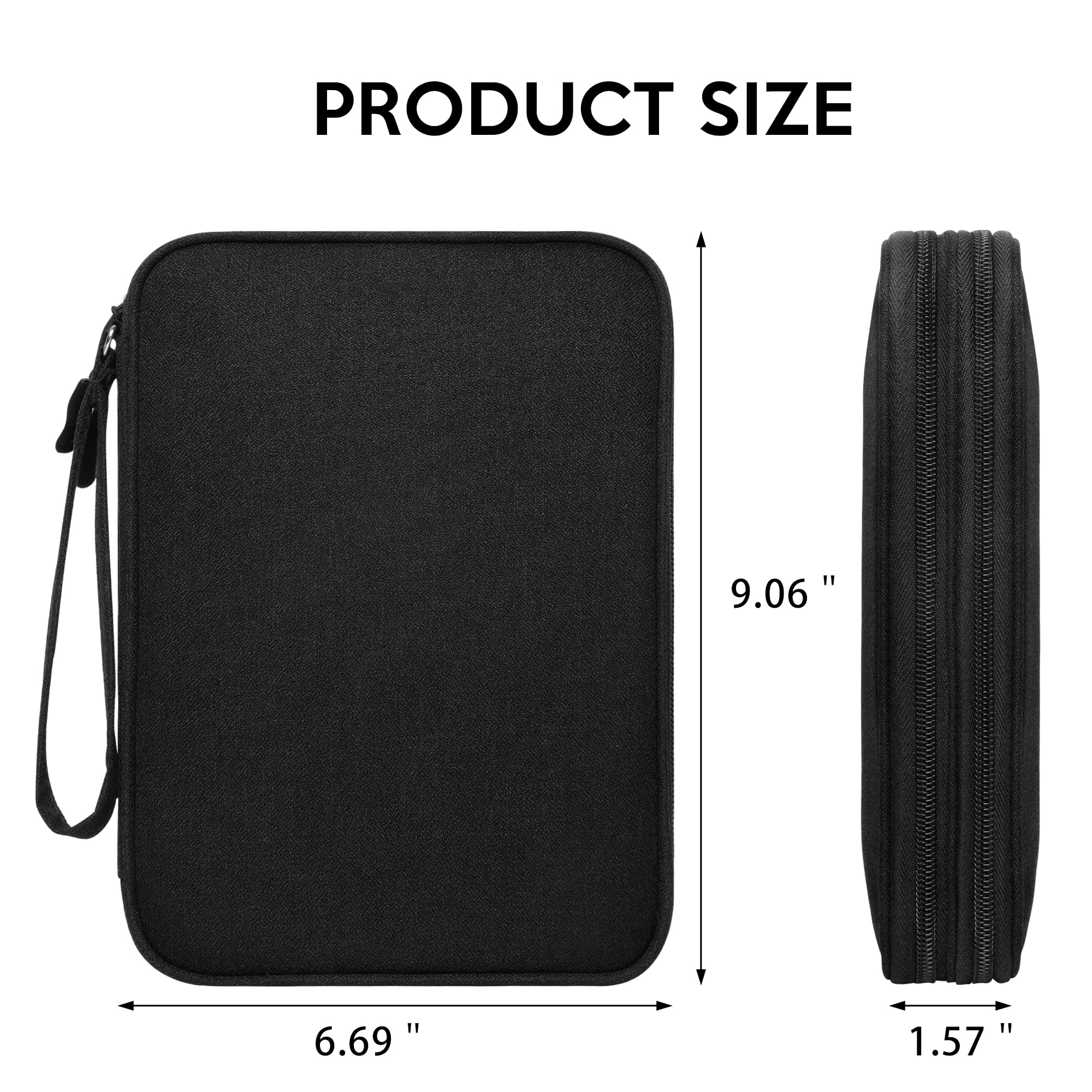 CILLA Electronics Organizer Travel Case - Compact Cable & Cord Organizer for Charger, Phone & Accessories - Perfect for Travel, Office & Home Organization