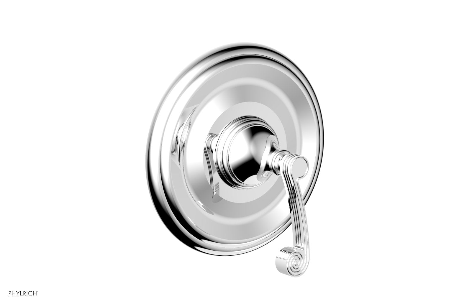 3RING Thermostatic Shower Trim Kit with Curved Lever Handle - DTH206 - Perfect for Modern Bathroom Renovations & Spa-Like Shower Experience