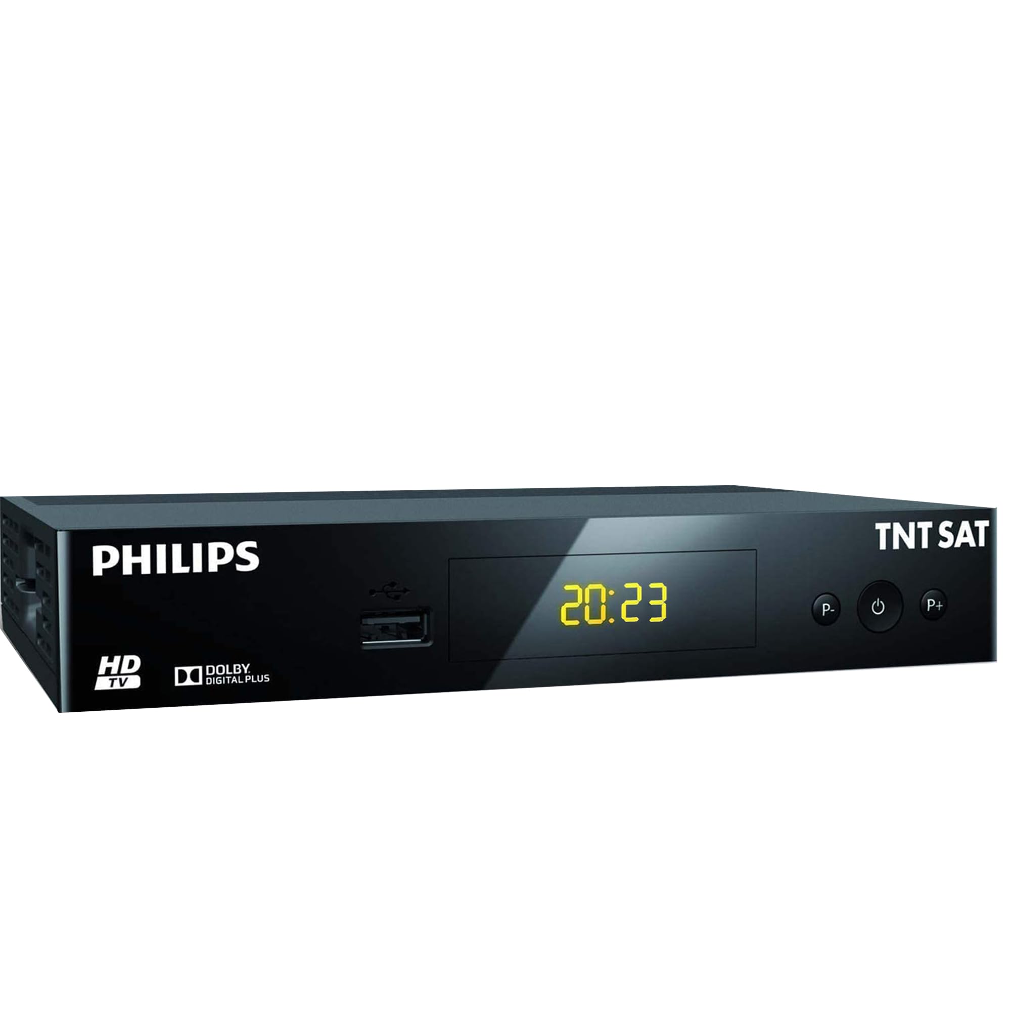 TNTSAT DSR 3231T Digital Satellite Receiver Decoder - HD Astra 19.2° with USB, HDMI, MPEG4, Full HD 1080P (No Card) for Home Entertainment & Satellite TV Setup
