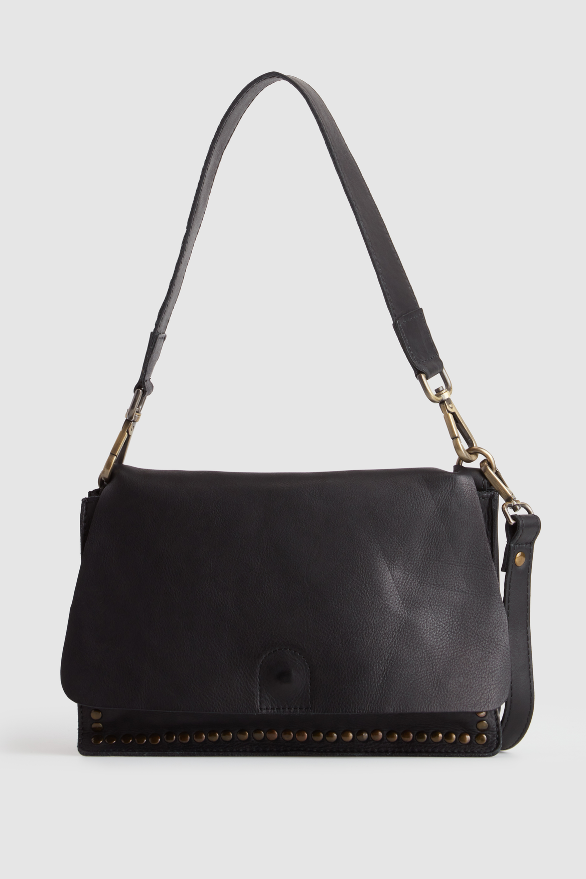 AriStud Genuine Leather Flap Crossbody Bag for Women - Stylish & Durable Shoulder Purse for Daily Use, Work, Travel & Shopping