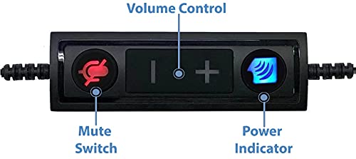 TruVoice Voicepro 20 USB Headset with 1080P Webcam Bundle - Noise Cancelling Double Ear Headphones & HD Webcam for PC, Laptop - Perfect for Remote Work, Online Meetings, Gaming & Video Calls