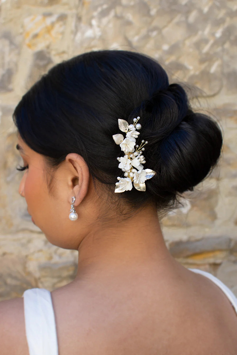 Marija Gold Hair Clips for Women - Elegant Hair Accessories for Parties, Weddings & Everyday Style