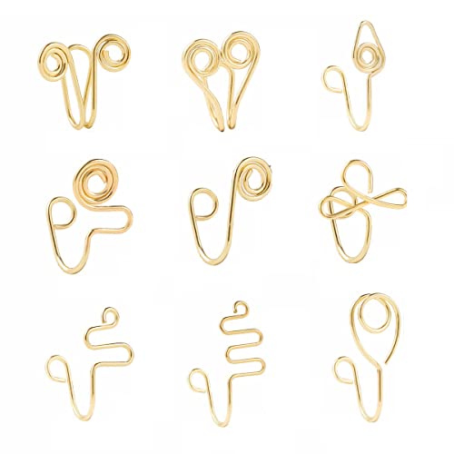 Gold 9 Pcs