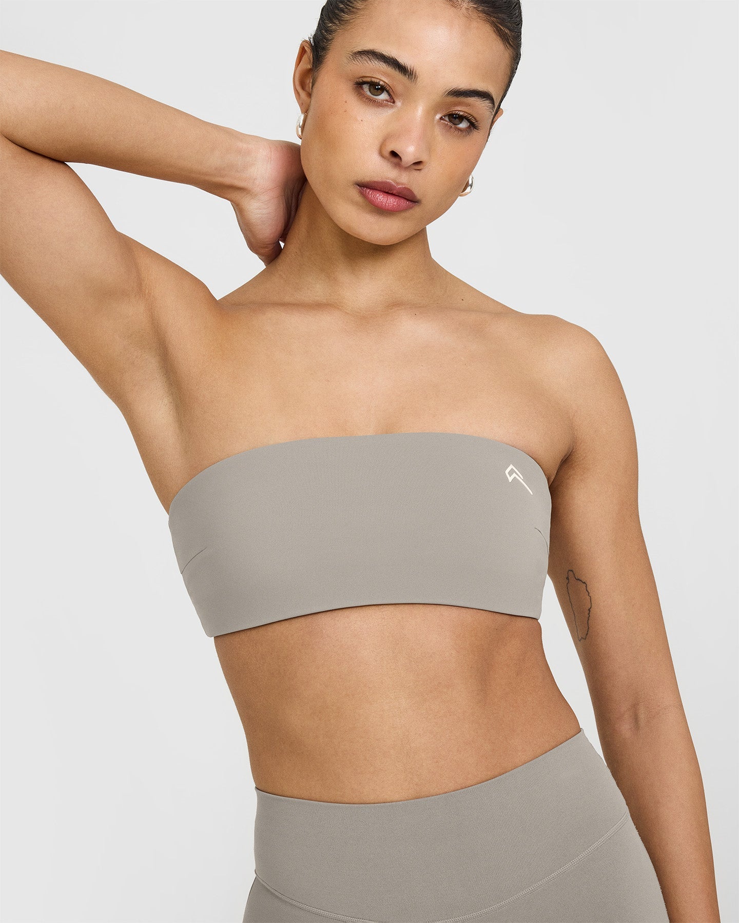 Seamless Wireless Bralette - Comfortable Micro Bandeau Bra in Warm Sand | Perfect for Yoga, Lounge & Everyday Wear