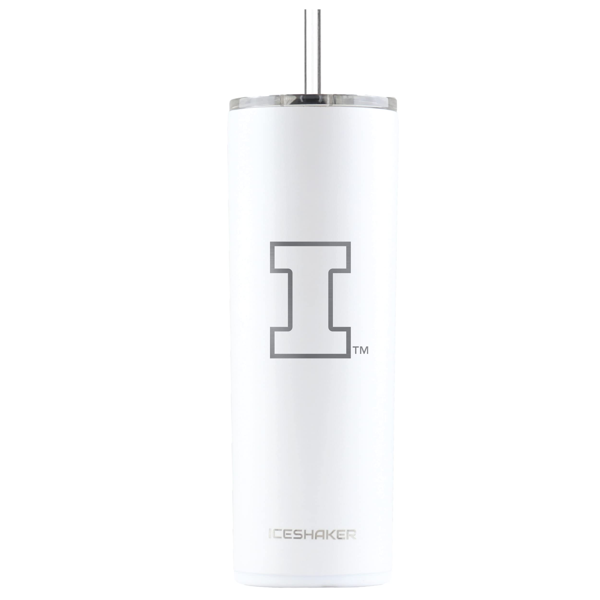 NCAA 20oz Skinny Water Bottle with Etched Logo - Gym & School Essentials