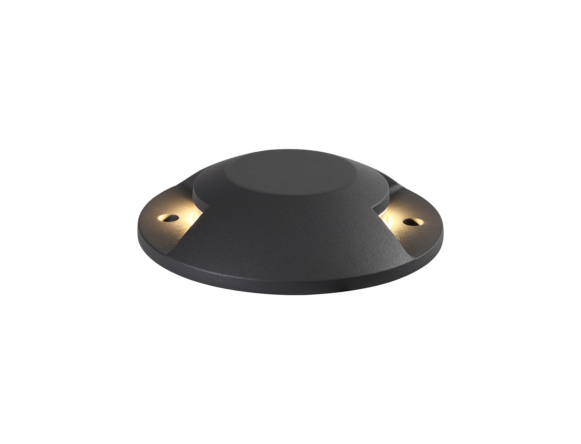Asebey Above Ground Driveover LED Light - 4 x 3W, 3000K Warm White, 256lm, IP67 Waterproof, IK10 Impact Resistant, Anthracite Color - Perfect for Parking Lots, Driveways & Outdoor Areas - 3 Year Warranty