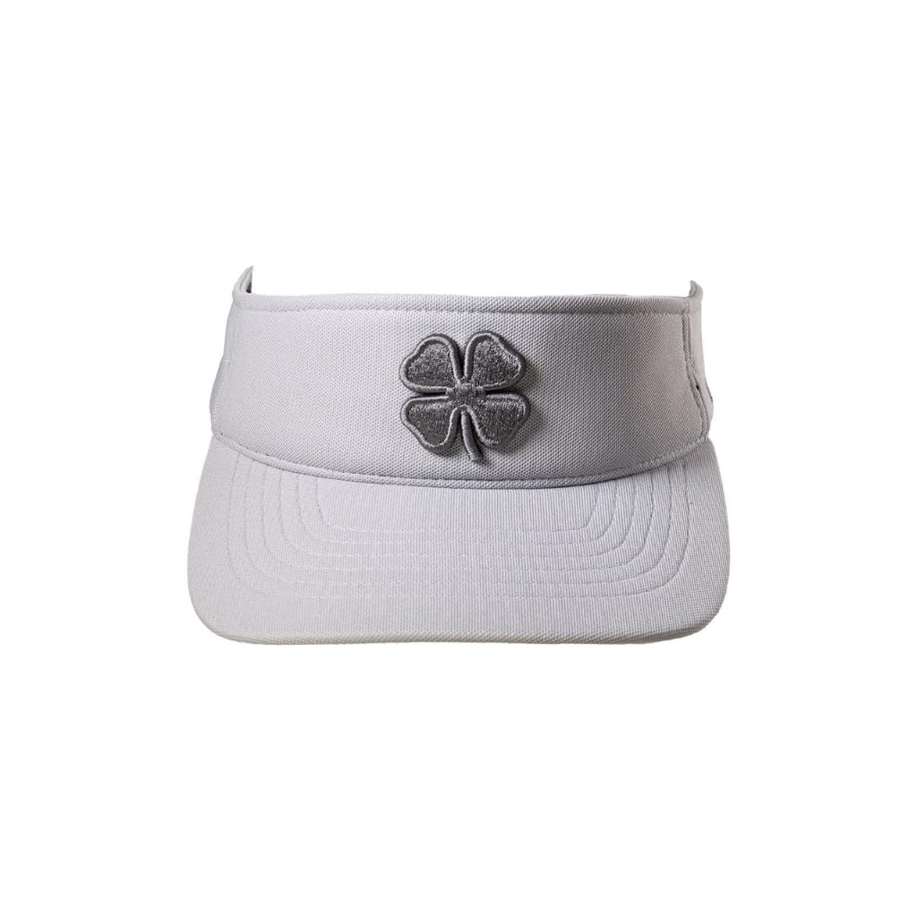 Black Clover Premier Adjustable Velcro Golf Visor Hat - UV Protection & Breathable Design for Men & Women - Perfect for Golf, Tennis, Running & Outdoor Sports