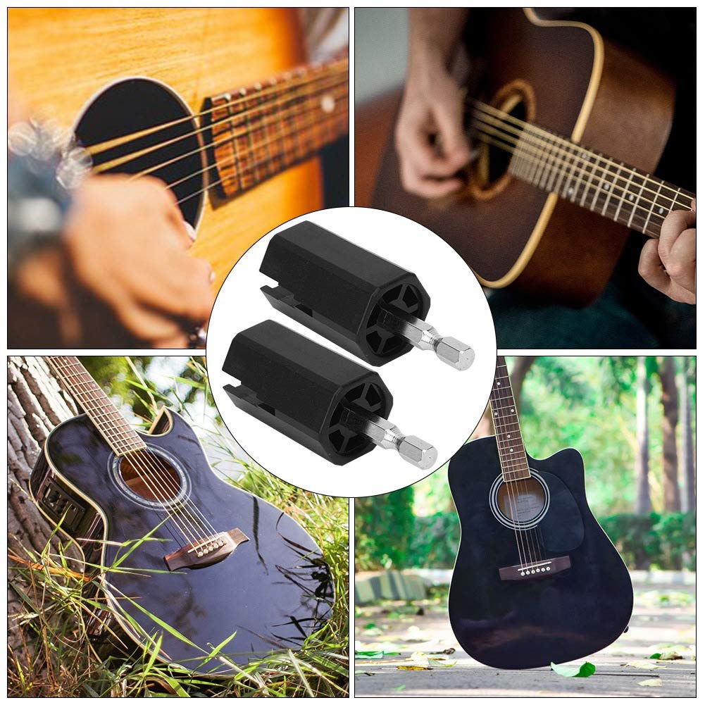 Electric Guitar String Winder Tool - Professional Peg Puller & Tuner for Quick String Changes | Perfect for Guitar Maintenance & Live Performances