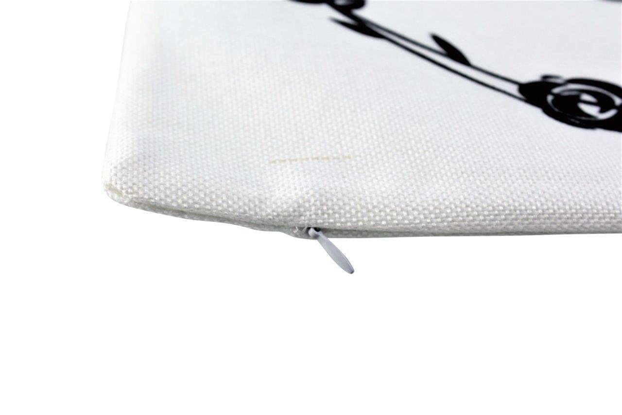 Amazing Grace Pillow Cover - White Farmhouse Throw Pillow for Home Decor, Primitive & Rustic Décor, Cozy Living Room & Bedroom Accent - Perfect Gift for Mom, Housewarming & Holiday Decor