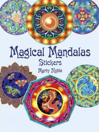 Magical Mandalas Stickers - 50 Unique Decorative Stickers for Journals, Scrapbooks & DIY Crafts | Dover Stickers for Meditation, Yoga & Spiritual Art Projects